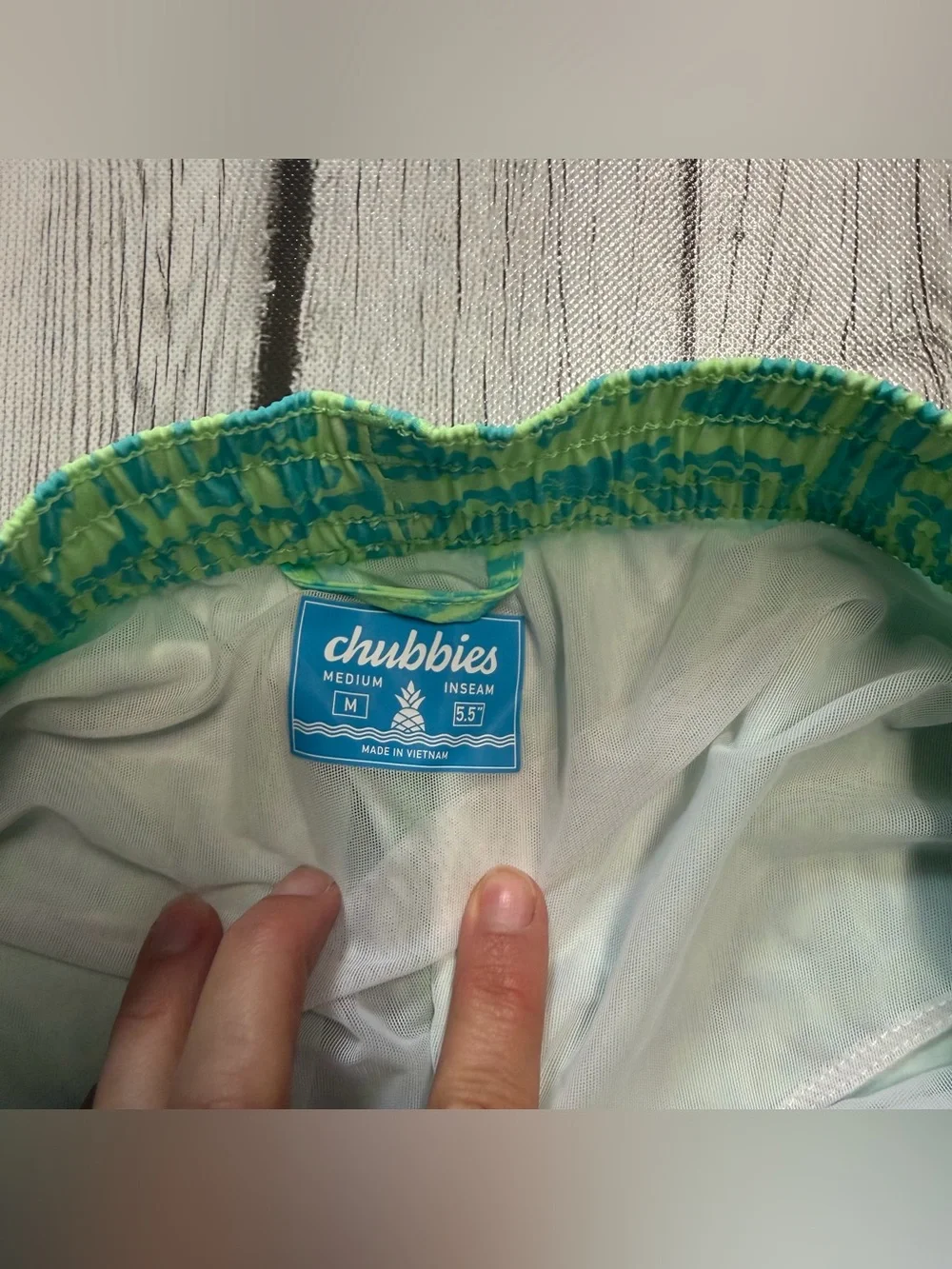 Chubbies Men's M Shakedowns 5.5